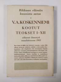 Werner Söderström osakeyhtiön kirjaluettelo tammikuussa 1955