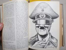 OBS! 1944 inbunden årgång -ruotsalainen ajankohtaislehti, artikkeleita monilta eri elämänalueilta, sota ja sen kulku merkittävine hahmoineen, pilapiirroksia, ym.