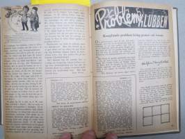 OBS! 1944 inbunden årgång -ruotsalainen ajankohtaislehti, artikkeleita monilta eri elämänalueilta, sota ja sen kulku merkittävine hahmoineen, pilapiirroksia, ym.