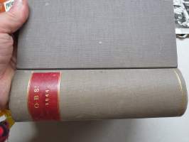 OBS! 1944 inbunden årgång -ruotsalainen ajankohtaislehti, artikkeleita monilta eri elämänalueilta, sota ja sen kulku merkittävine hahmoineen, pilapiirroksia, ym.
