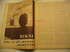 Kotiliesi 1959 nr 19,3.10.1959, Pähkinä-talo suunnittelija K. Rautkari, Näin eletään Satakunnassa, Ryhti, Kotiapteekki, Silakkaa 7 tavalla, Hän ei ole naimisissa, ym