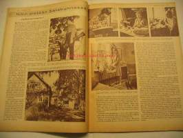 Kotiliesi 1959 nr 19,3.10.1959, Pähkinä-talo suunnittelija K. Rautkari, Näin eletään Satakunnassa, Ryhti, Kotiapteekki, Silakkaa 7 tavalla, Hän ei ole naimisissa, ym