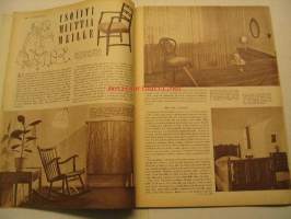 Kotiliesi 1959 nr 22, tarkastelijan joulukiireet, takka luo viihtyisyyttä, isoäiti muuttaa meille, takkimuoti 1959