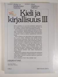 Kieli ja kirjallisuus 3 : Kurssit 7-8