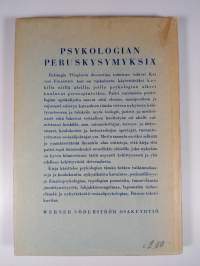 Psykologian peruskysymyksiä