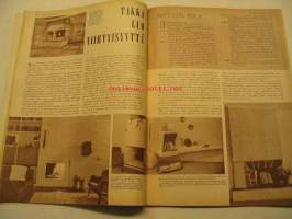 Kotiliesi 1959 nr 22, tarkastelijan joulukiireet, takka luo viihtyisyyttä, isoäiti muuttaa meille, takkimuoti 1959