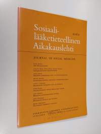 Sosiaalilääketieteellinen aikakauslehti 4/1970