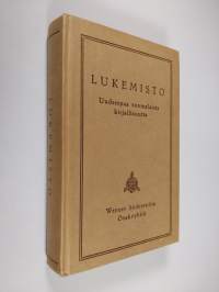 Lukemisto uudempaa suomalaista kirjallisuutta