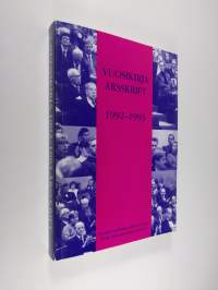 Suomen kirkkohistoriallisen seuran vuosikirja 82-83 1992-1993 = Finska kyrkohistoriska samfundet årsskrift