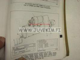 Caterpillar 3306 Vehicular engine 3N1-Up to 3N24132 parts book -varaosaluettelo