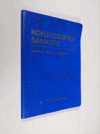 Korjausopassanasto englanti - suomi - englanti