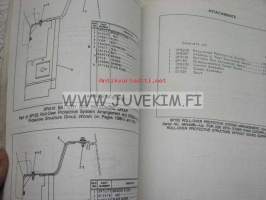 Caterpillar D7F Tractor 94N1 to 94N5191 parts book -varaosaluettelo