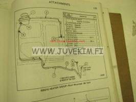 Caterpillar D7F Tractor 94N1 to 94N5191 parts book -varaosaluettelo