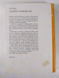 Valitut teokset III : Timanttilakien alla ; Rakkaus ja pelko