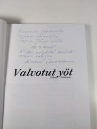 Valvotut yöt (signeerattu)