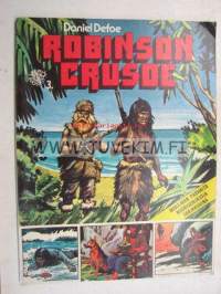 Robinson Crusoe -sarjakuva-albumi Sarja-suosikit 3.
