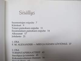 Ryhtiä elämään - Johdatus Alexander-tekniikkaan