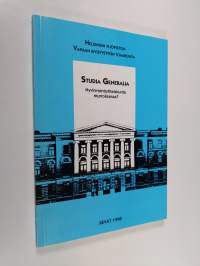 Hyvinvointiyhteiskunta murroksessa - Studia Generalia 1998 kevät