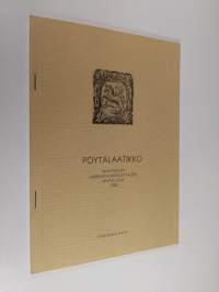Pöytälaatikko : Mäntsälän harrastajakirjoittajien antologia 1983 (ERINOMAINEN)