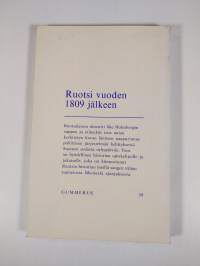 Ruotsi vuoden 1809 jälkeen