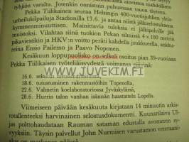 Pekka Tiilikainen, pääselostaja Sinivalkoisen äänen legenda 1945-1976