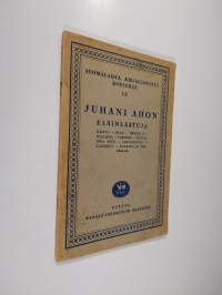 Juhani Ahon eläinlastuja : Ilkityö ; Hula ; Hektor Ii ; Mullikka ; Varikset ; Ystävä, joka petti ; Laululintuja ; Kukitettu ; Kaukana ja korkealla