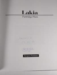 Lakia = Partridge plain (tekijän omiste, signeerattu)