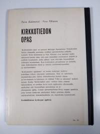 Kirkkotiedon opas lukioluokkia varten