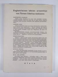 Sibelius : lähikuvia ja keskusteluja