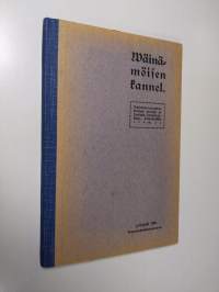 Wäinämöisen kannel : kokoelma wanhan kansan runoja ja lauluja, sananlaskuja, arwoituksia y. m