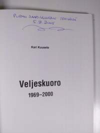 Veljeskuoro 1969-2000 (signeerattu)