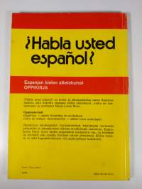 ¿Habla usted español? : oppikirja