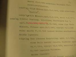 Sukututkimusta varten entinen Koiviston seurakunta kks 107 vv. 1762-1774 Samuel Samuelinpoika, Pentilästä... -19 sivua sukuluetteloita