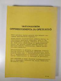 Oppimistoiminta ja opetustyö