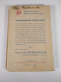 Verenpunainen kämmekkä : salapoliisiromaani