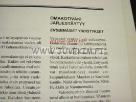 Savupirtistä se alkoi Suomen Omakotiliitto / Varsinais-Suomen Omakotiyhdistysten Piirijärjestö ry (Turun Maakuntamuseo Monisteita 16)