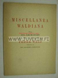 Miscellanea Waldiana till 500-årsminnet av Finlands första boktryckare Peder Wald (numeroitu 65/150)