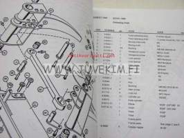 Keto-1000 series 2000 harvesters spare parts catalog -varaosakirja