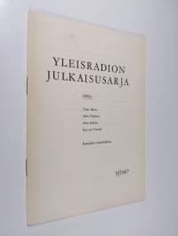 Yleisradion julkaisusarja 9/1967 : Kansallista itsetutkiskelua
