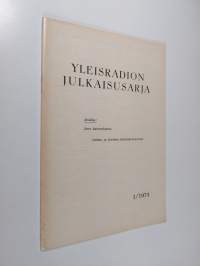 Yleisradion julkaisusarja 1/1974 : Italian ja Sveitsin kielivähemmistöjä