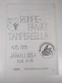Huimapyörä 1991 : veteraanimoottoripyöräklubi ry:n jäsenlehti (vuosikerta 6 numeroa)