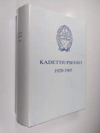 Kadettiupseerit 1920-1985