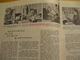 Joulu Rumpu 1962 nr joulunumero, Hellaslaisen Tuovi Mäntylän perheessä.
