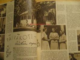 Kotiliesi 1948 nr 15-16 (kansikuva Martta Wendelin), Suomalaisia emäntiä: Ilmi Patajoki Jämsästä, puvun allekin kaunista, päiväkoti äidin apu