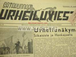 Satakunnan Urheiluviesti 15.6.1955