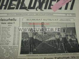 Satakunnan Urheiluviesti 15.11.1955