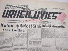 Satakunnan Urheiluviesti 20.4.1955