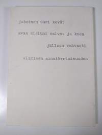 Tässä olen