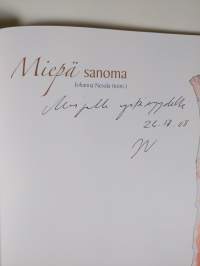 Miepä sanoma (signeerattu)