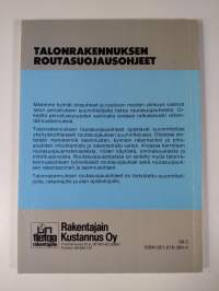 Talonrakennuksen routasuojausohjeet